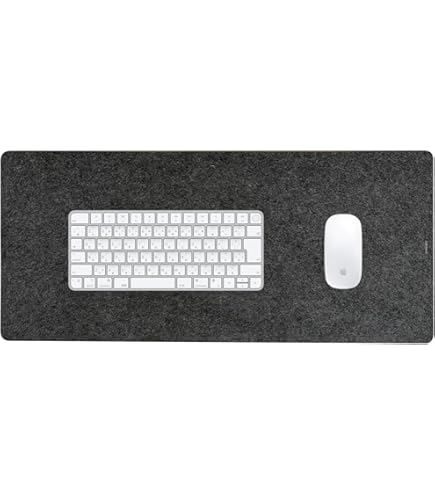 Amazon | GROVEMADE グローブメイド ウール デスクマット デスクパッド